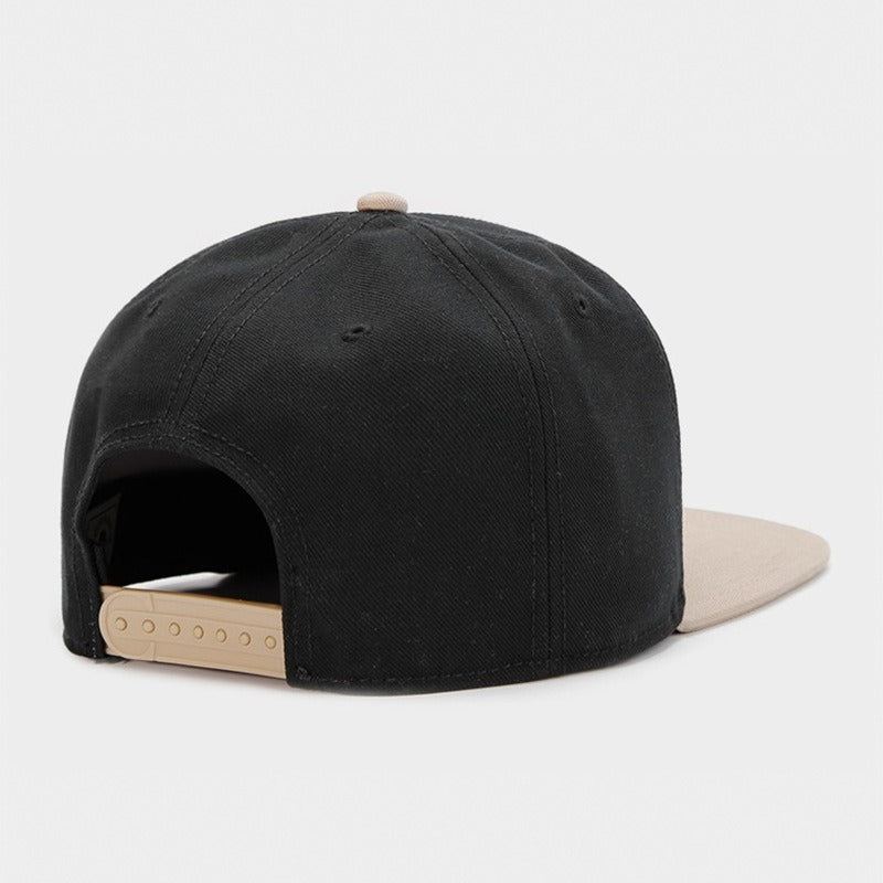 Trendy flat brimmed snapback hats sunshade breathable