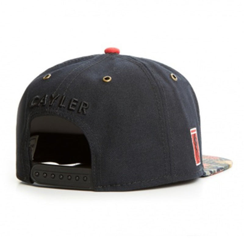 Trendy flat brimmed snapback hats adjustable