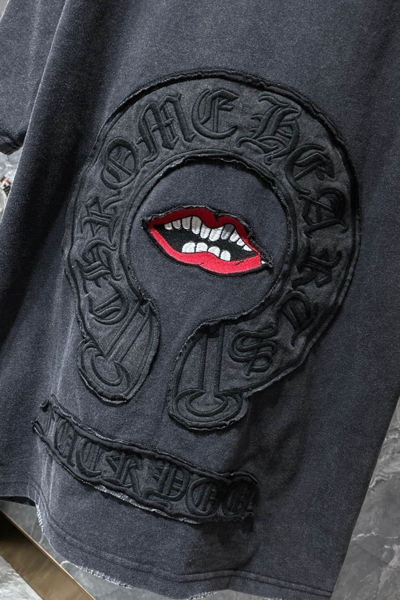 Chrome heart T shirts High-quality 100% cotton streetwear