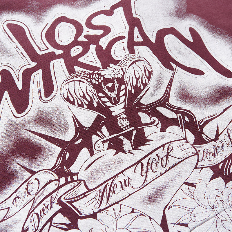 Lost intricacy Hoodie rhinestones