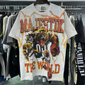 MAJESTIK T Shirts The World Bear Tee Hot Diamond