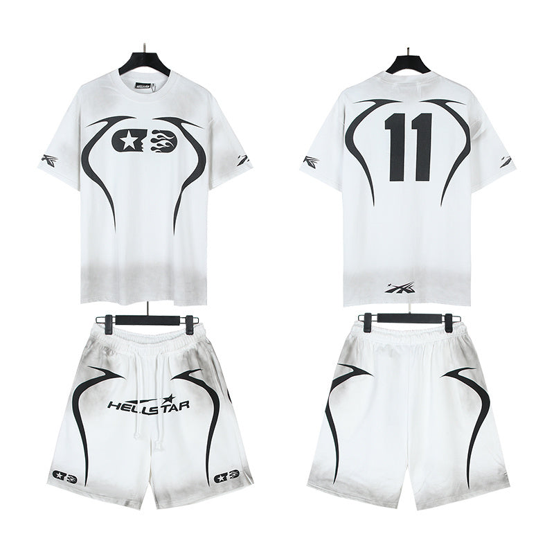 HS T-Shirt And Shorts Two-Piece Set