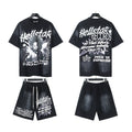 HS T-Shirt And Shorts Two-Piece Set