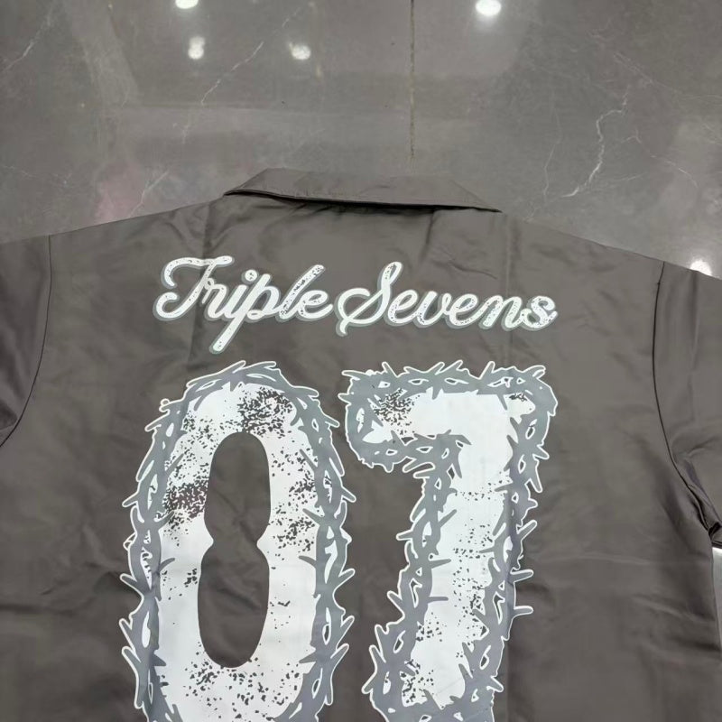 TRIPLE SEVENS T Shirts embroidery
