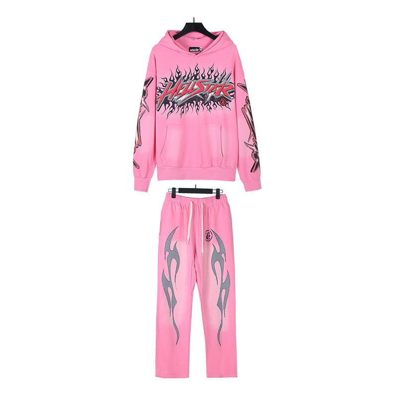 HS Hoodie And Pants Two-Piece Set