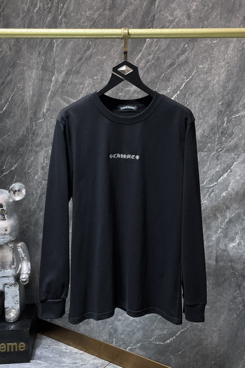 Chrome heart Long Sleeve Shirts High-quality 100% cotton streetwear