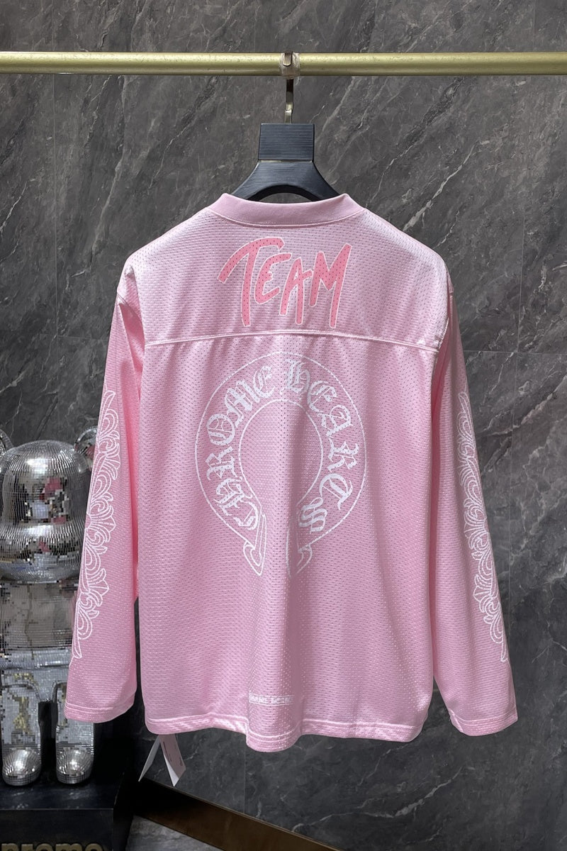 Chrome heart Long Sleeve Shirts High-quality 100% cotton streetwear