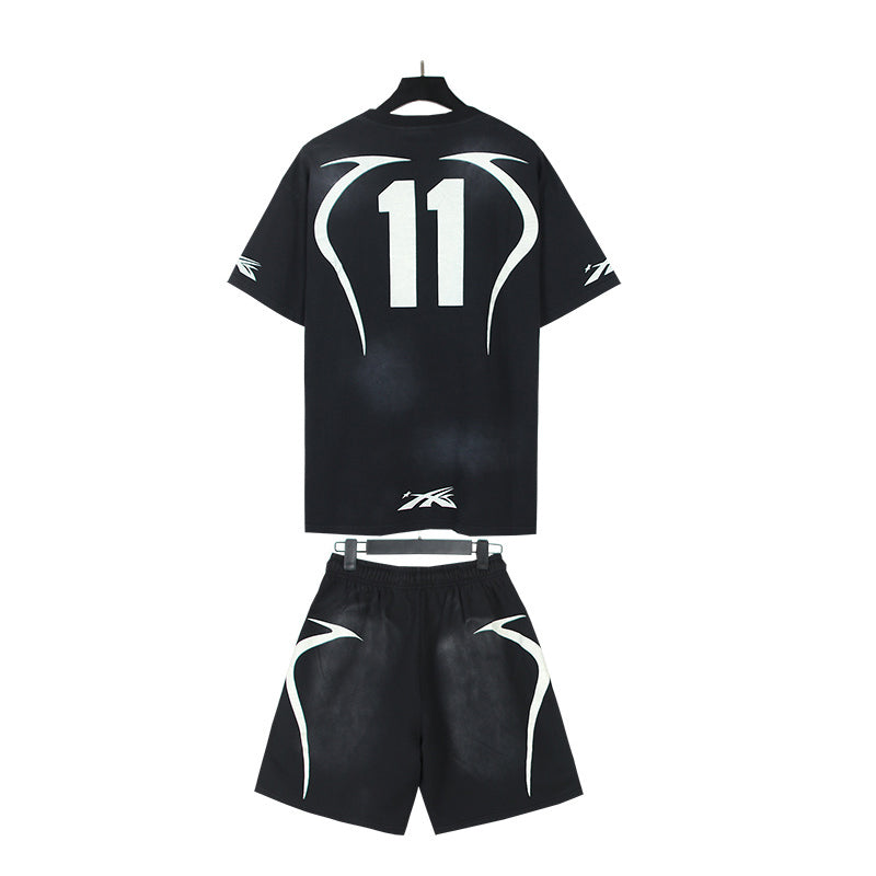 HS T-Shirt And Shorts Two-Piece Set