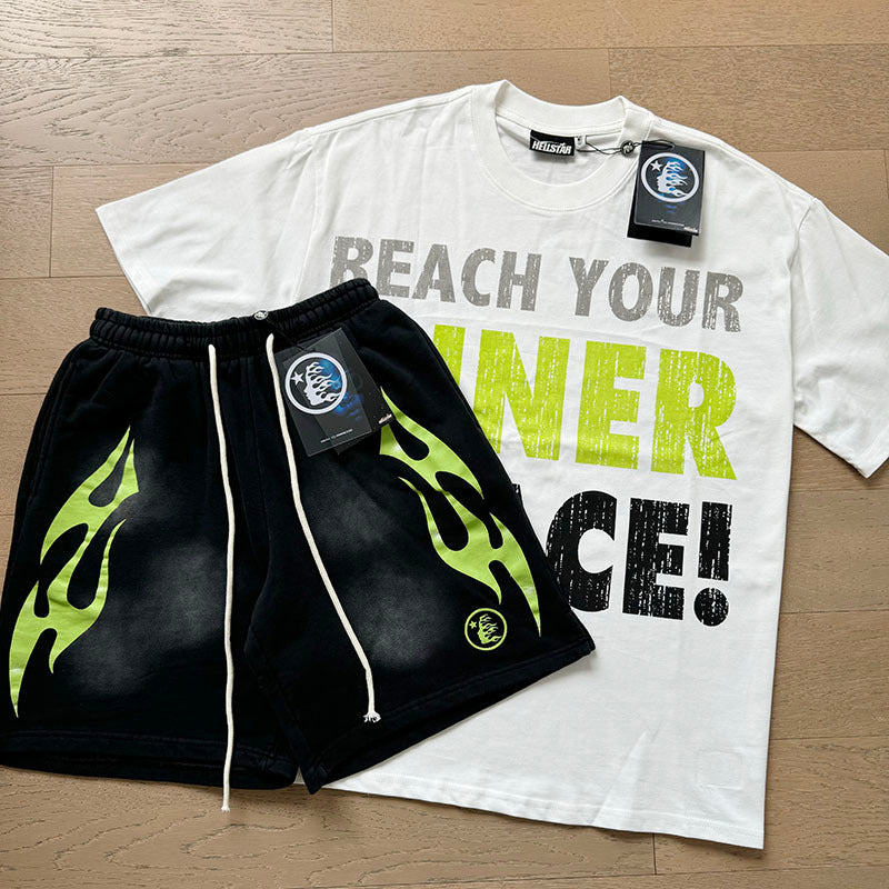 HS T-Shirt And Shorts Two-Piece Set