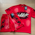 HS T-Shirt And Shorts Two-Piece Set