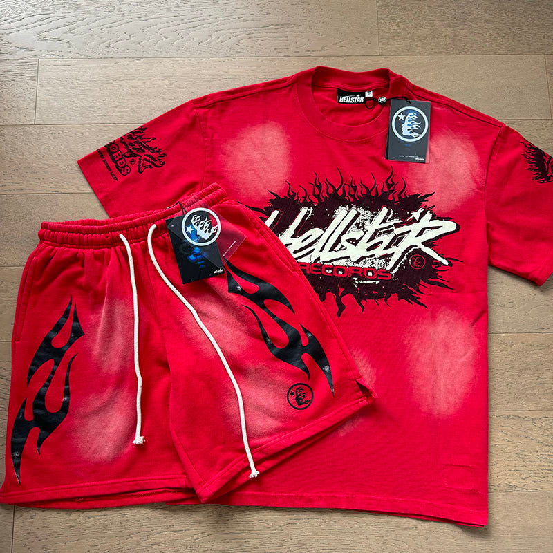 HS T-Shirt And Shorts Two-Piece Set