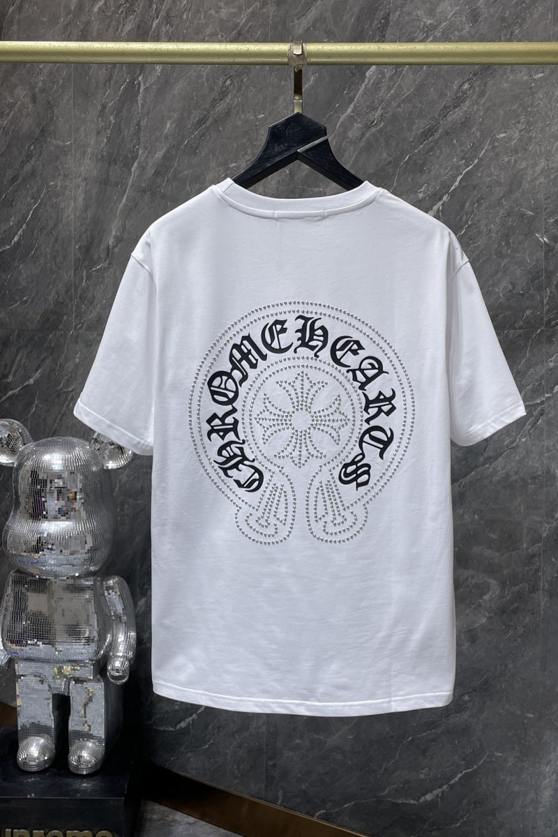 Chrome heart T shirts High-quality 100% cotton streetwear